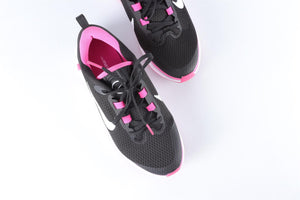 NIKE KIDS GIRLS INFINITY FLOW BLACK SNEAKERS EU 36.5 UK 4. US 4.5Y