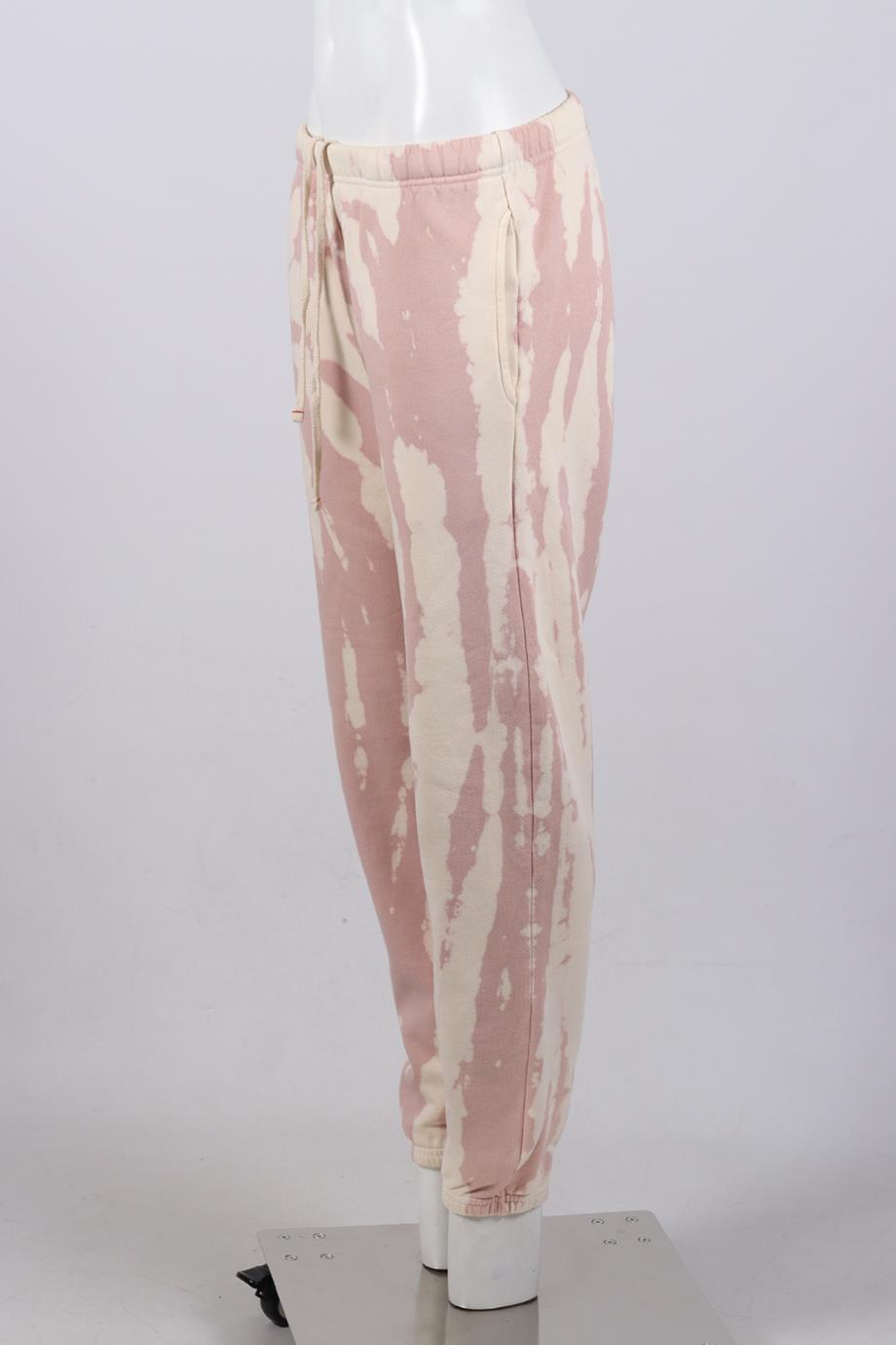 LES TIEN TIE DYED COTTON TRACK PANTS XXSMALL