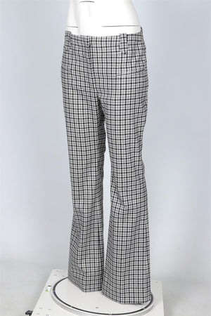 ALTUZARRA GREY WOOL STRAIGHT LEG PANTS FR 42 UK 14