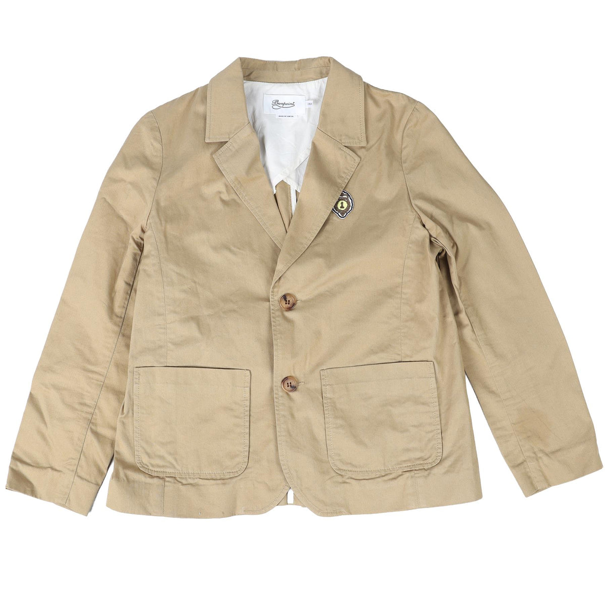BONPOINT BEIGE TEEN BOYS BLAZER 14 YEARS