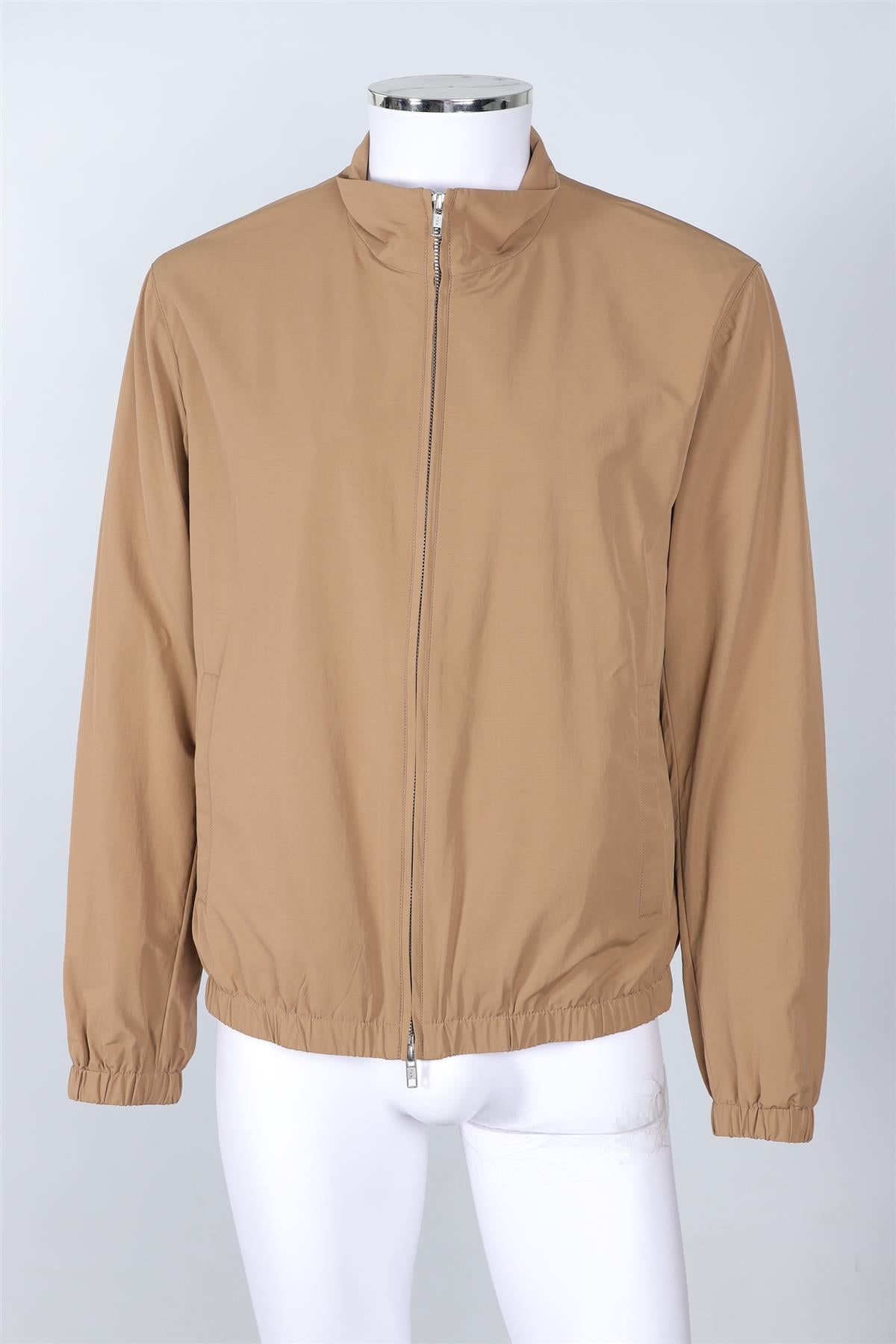 SUITSUPPLY BROWN MEN'S SHELL JACKET IT 52 UK 42