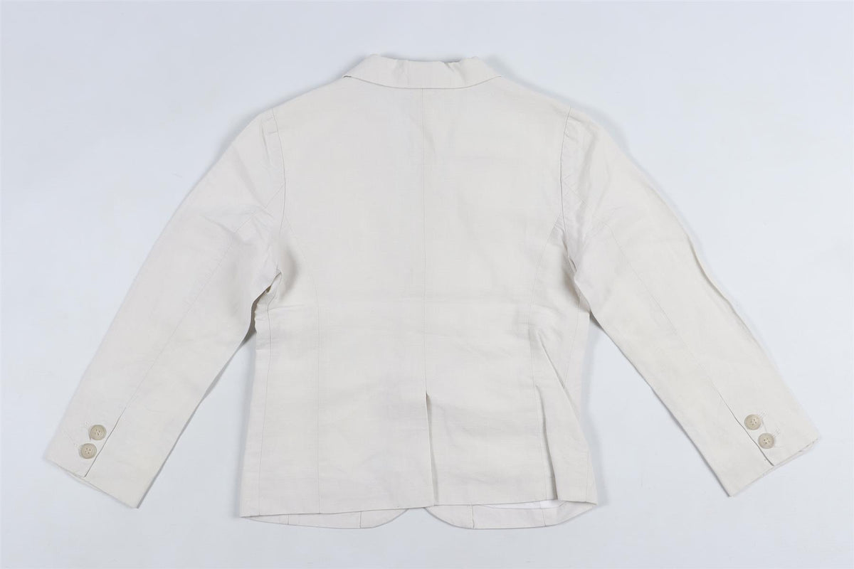 BONPOINT ECRU KIDS BOYS BLAZER 6 YEARS