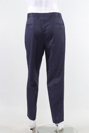 BRONI NAVY MEN'S WOOL TWO PIECE SUIT IT 42 UK/US 32