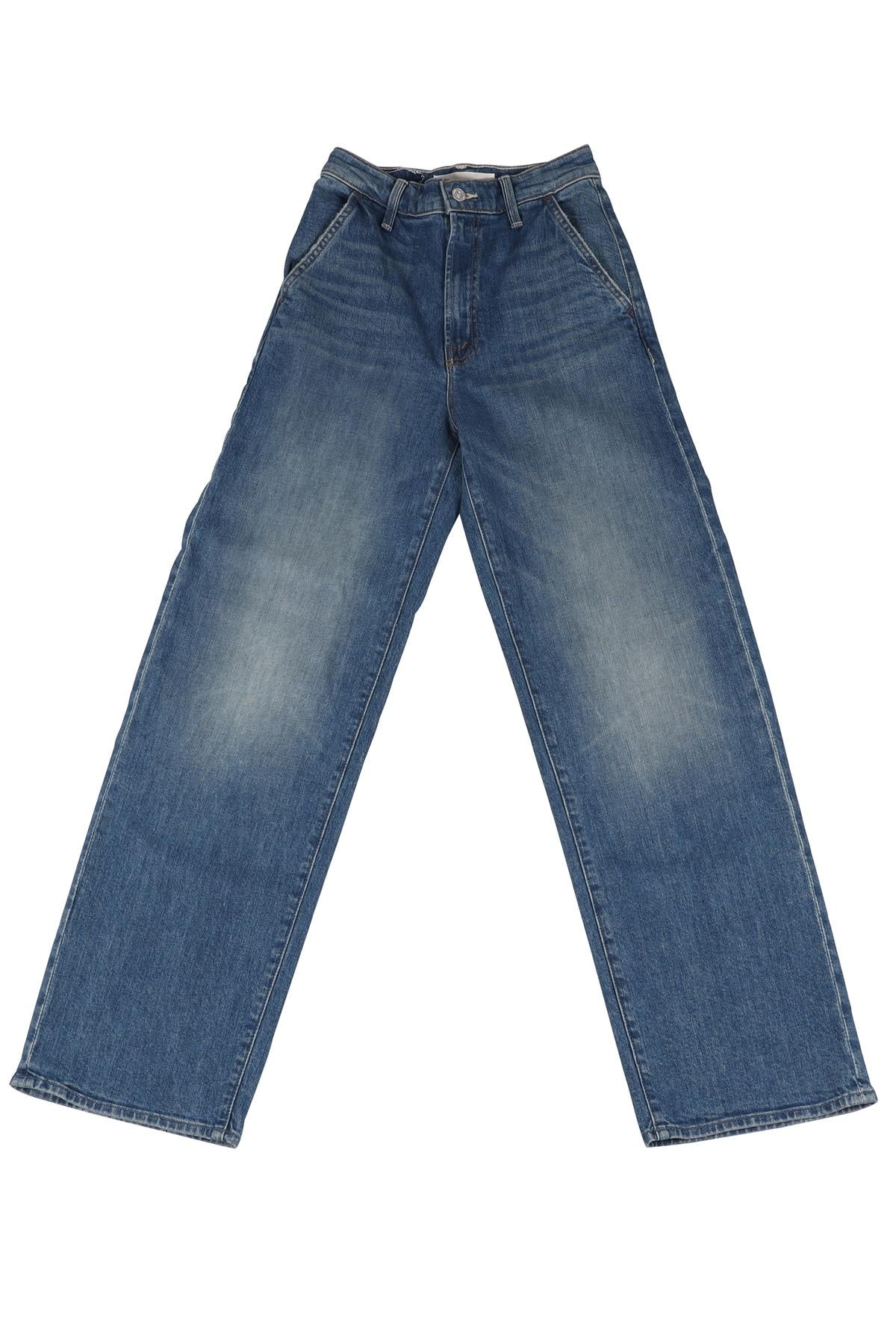MOTHER BLUE WIDE LEG JEANS W24