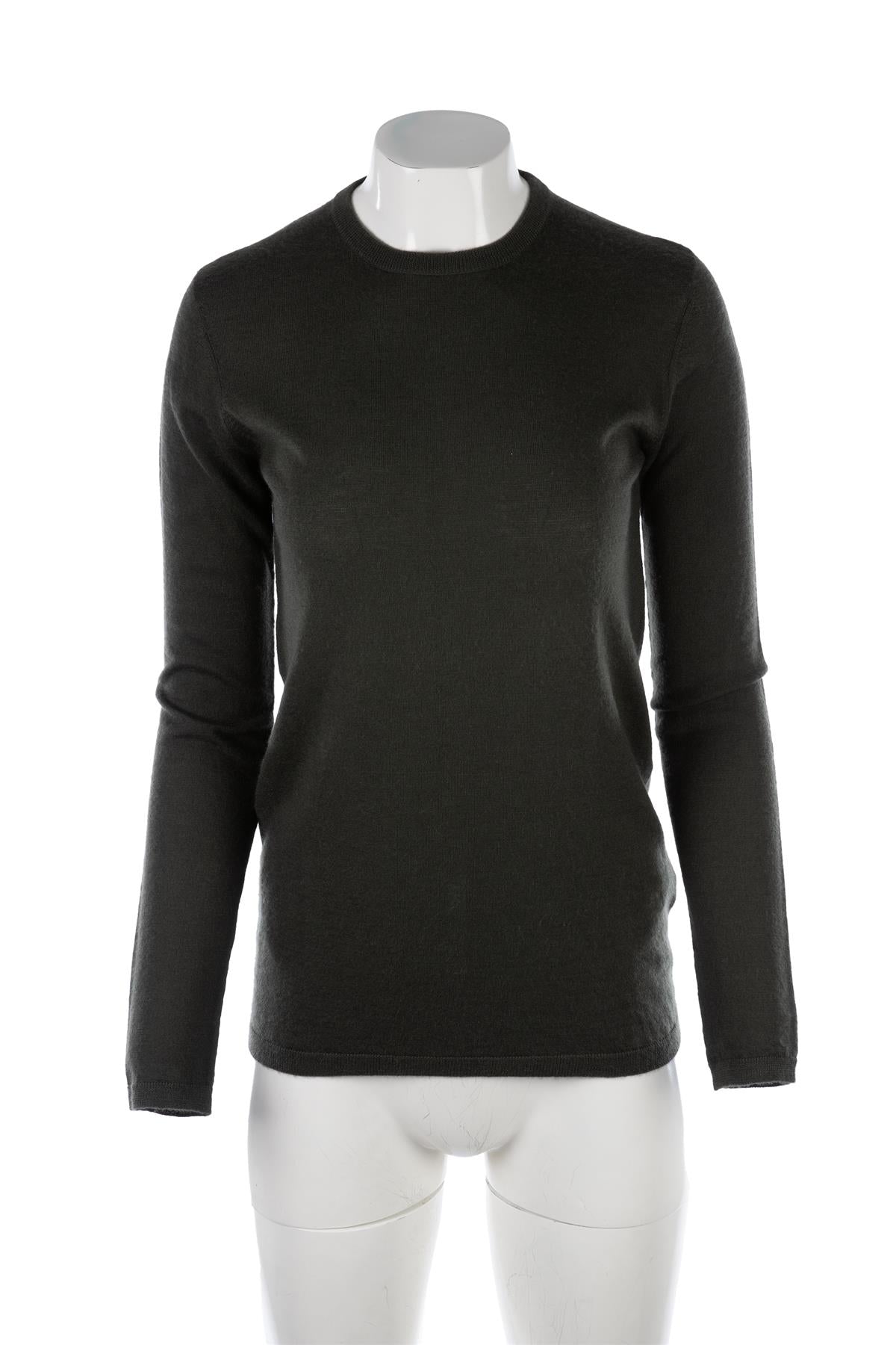 RAEY GREEN CASHMERE SWEATER XSMALL