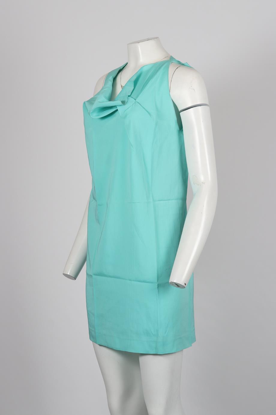 ROLAND MOURET SILK BLEND MINI DRESS UK 10