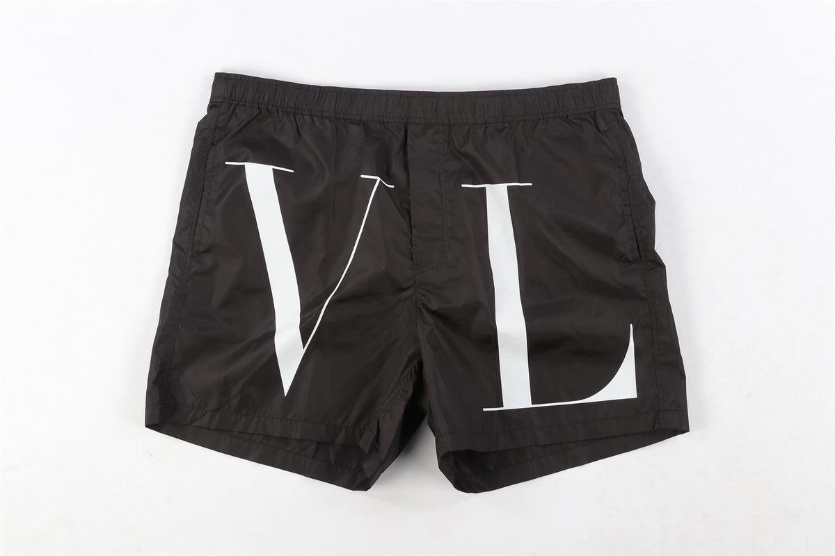 VALENTINO BLACK MEN'S SWIM SHORTS IT 50 UK 34