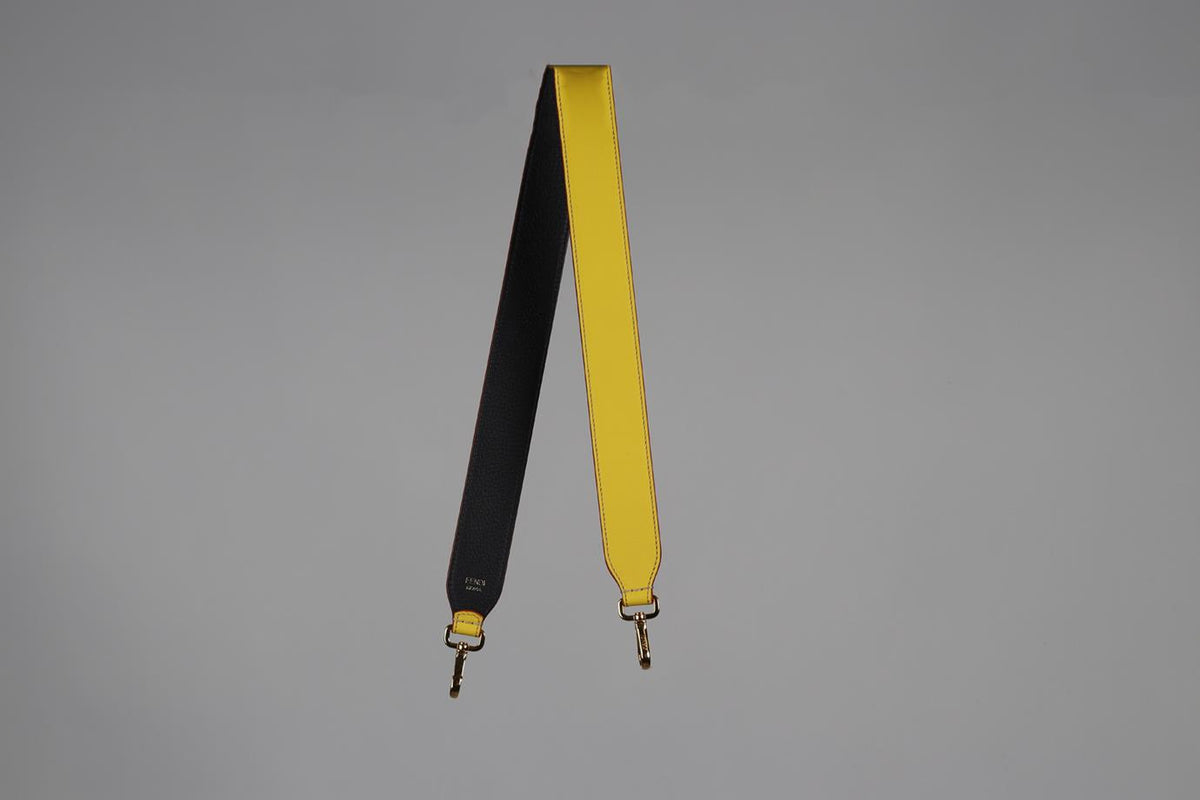 FENDI LEATHER BAG STRAP