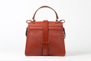 CHLOÉ ABY LEATHER SHOULDER BAG