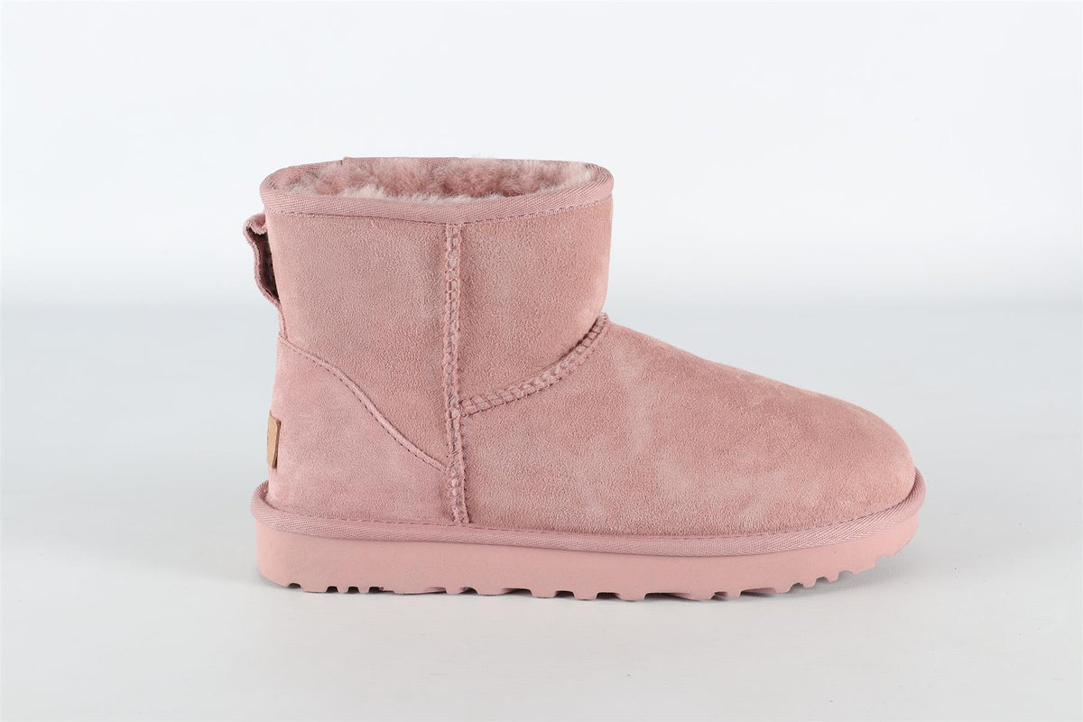 UGG PINK SUEDE ANKLE BOOTS EU 37 UK 4 US 6
