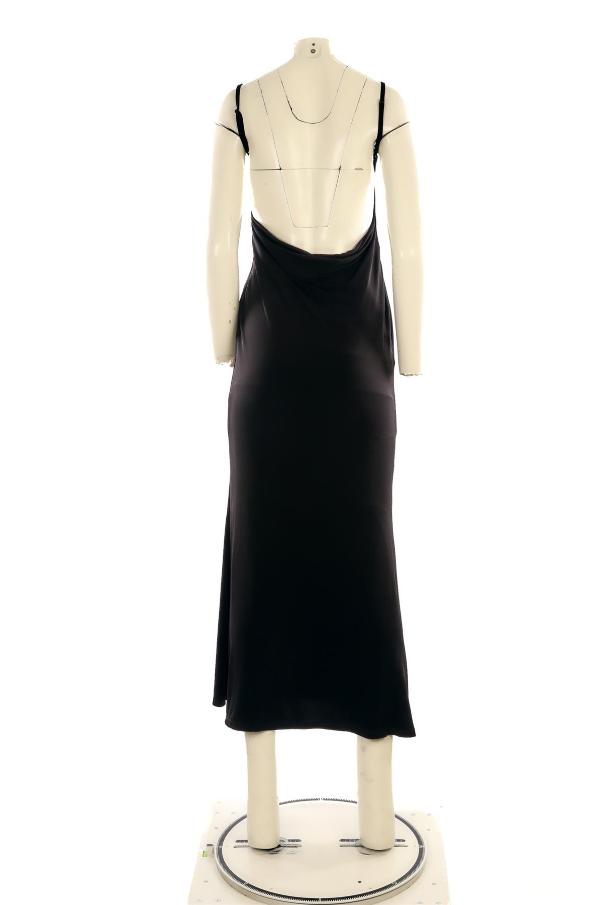 REFORMATION BLACK JERSEY MAXI DRESS SMALL