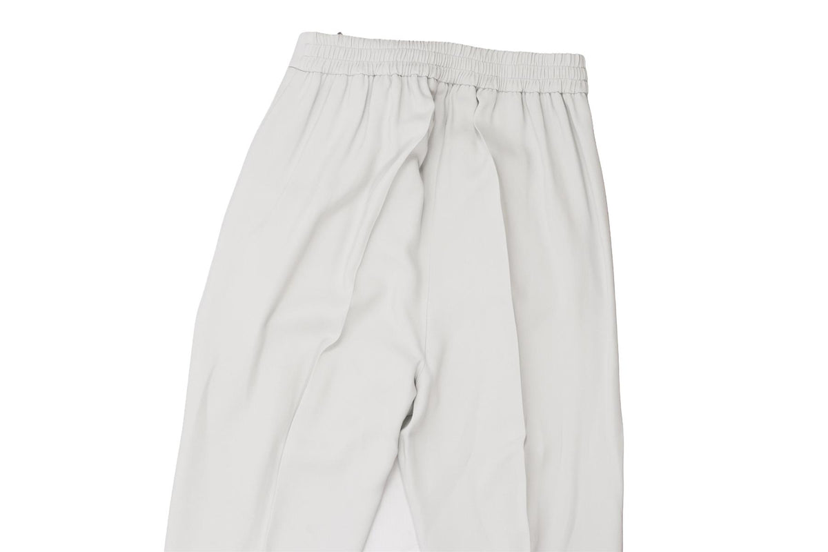 GREY CREPE PANTS