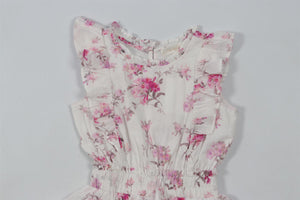 LOVESHACKFANCY WHITE KIDS GIRLS DRESS 5-6 YEARS