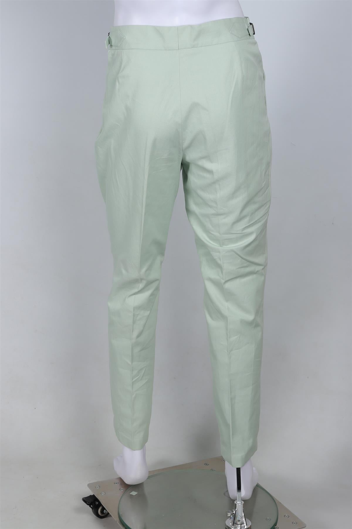 RICHARD JAMES GREEN MEN'S COTTON STRAIGHT LEG PANTS UK/US WAIST 32