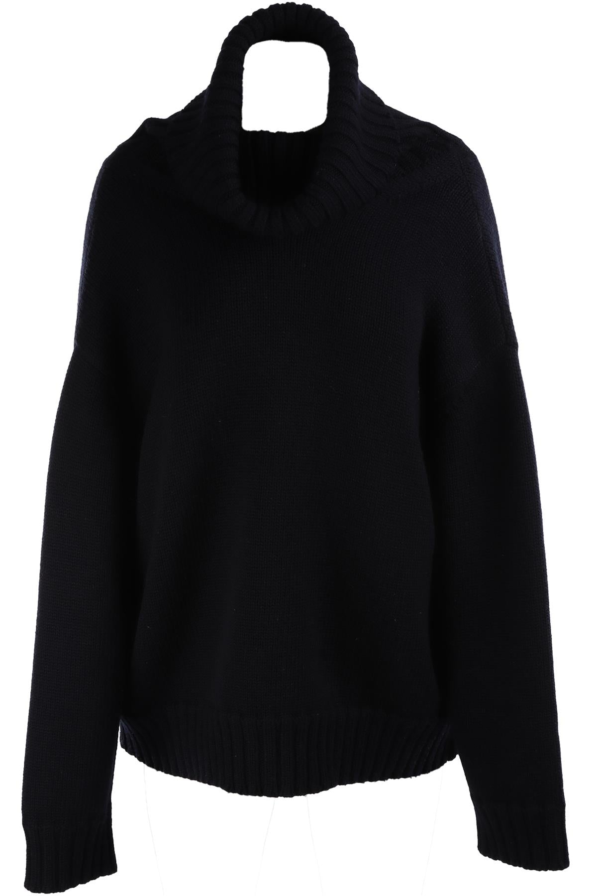 MONSE NAVY WOOL JUMPER LARGE