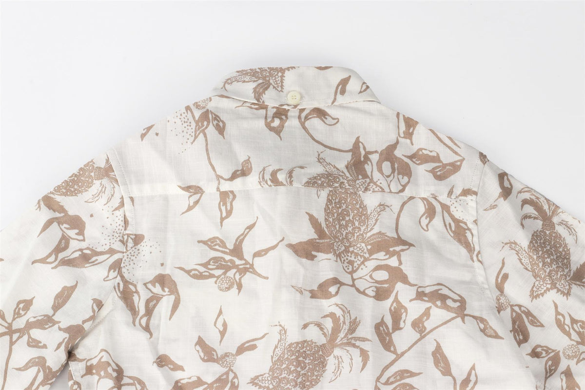 BRUNELLO CUCINELLI WHITE KIDS BOYS SHIRT 6 YEARS