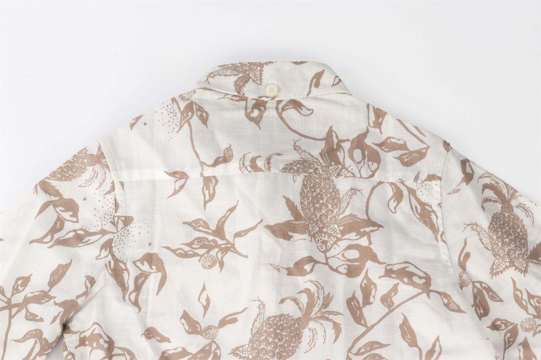 BRUNELLO CUCINELLI WHITE KIDS BOYS SHIRT 6 YEARS