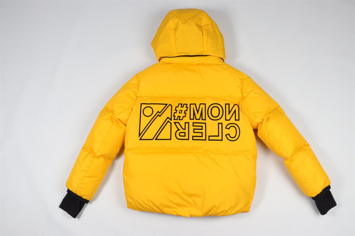 MONCLER GRENOBLE YELLOW KIDS BOYS PADDED JACKET 10 YEARS