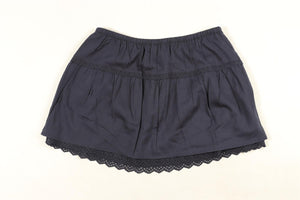 REFORMATION BLUE COTTON MINI SKIRT US 4 UK 8