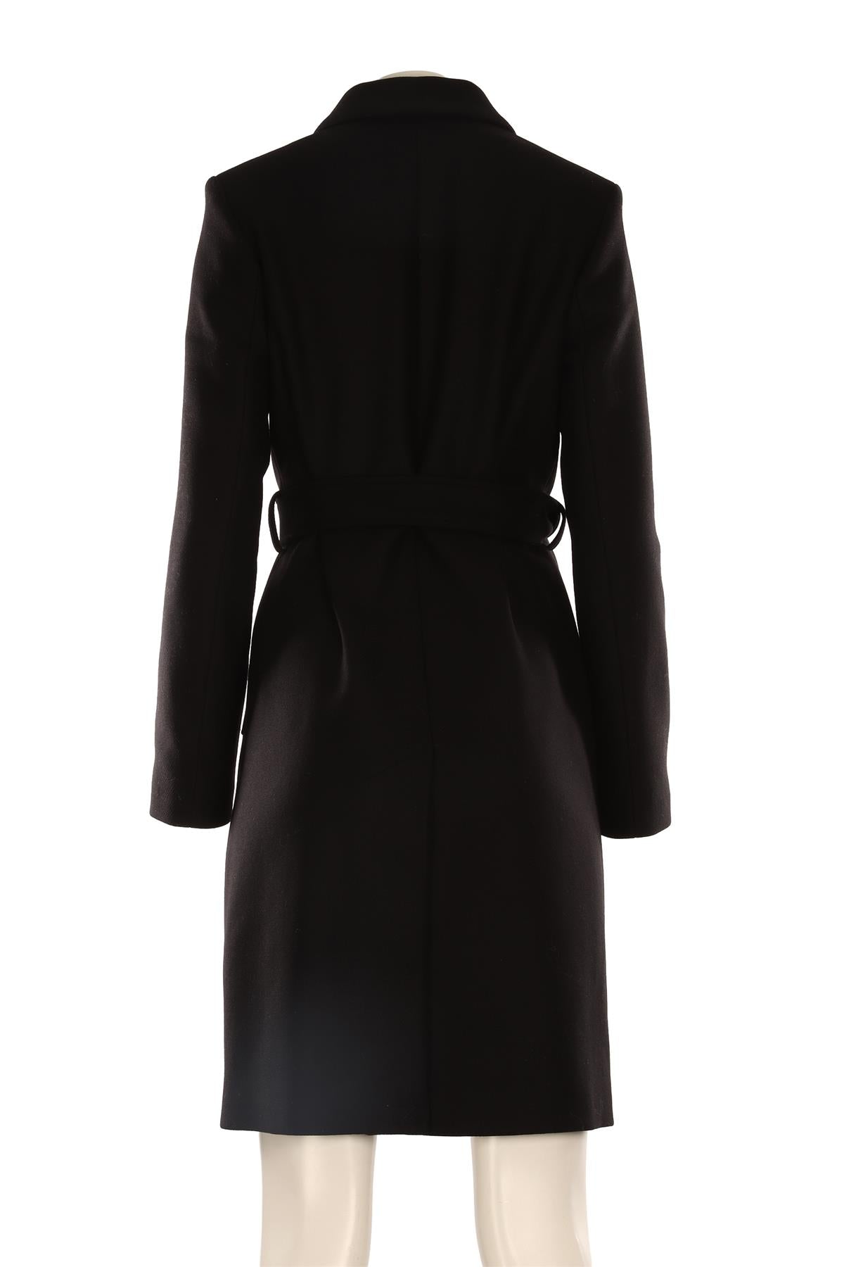 FILIPPA K BLACK WOOL COAT EU 36 UK 10