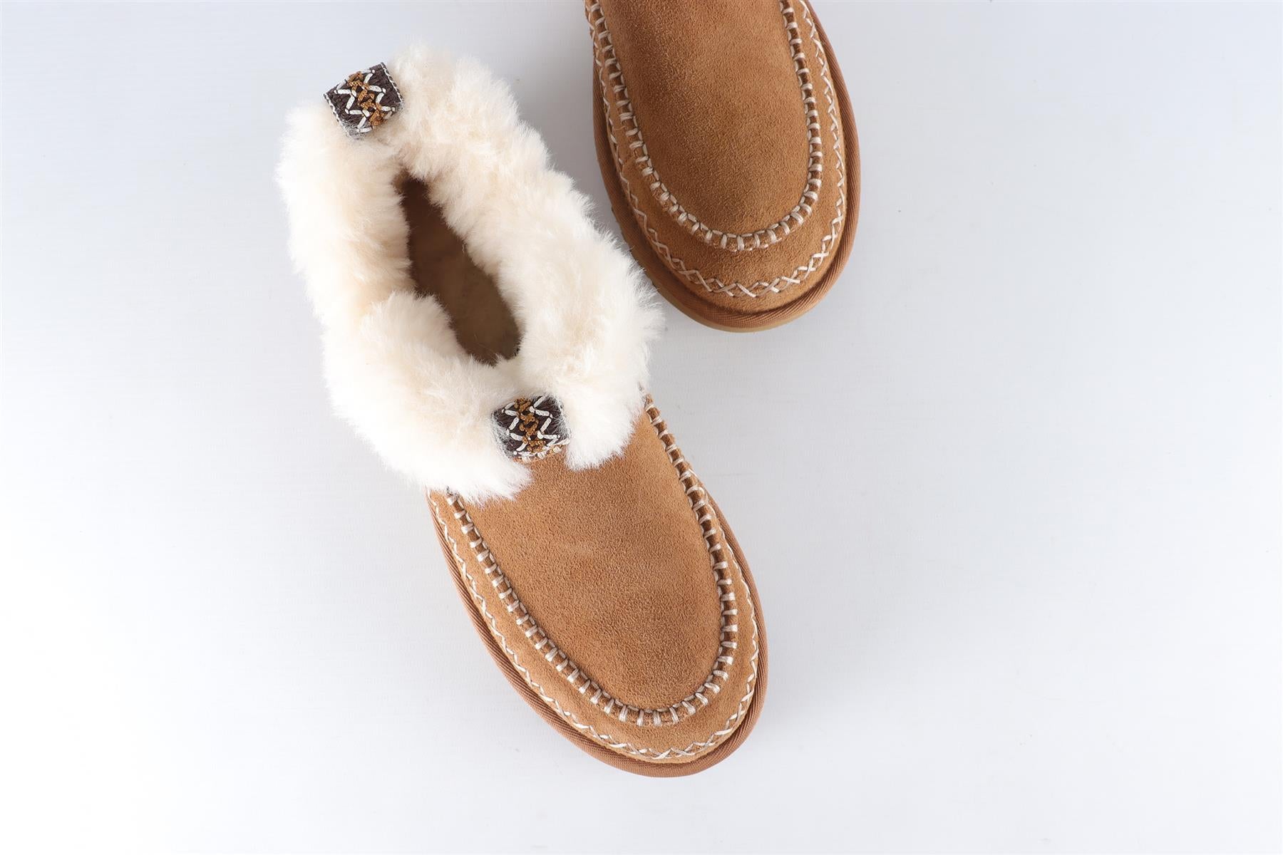 UGG TAN CLASSIC ULTRA MINI ALPINE BOOTS EU 39 UK 6 US 8