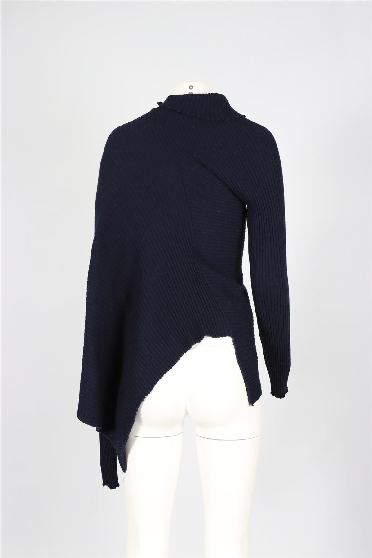 MARQUES ALMEIDA NAVY WOOL SWEATER SMALL