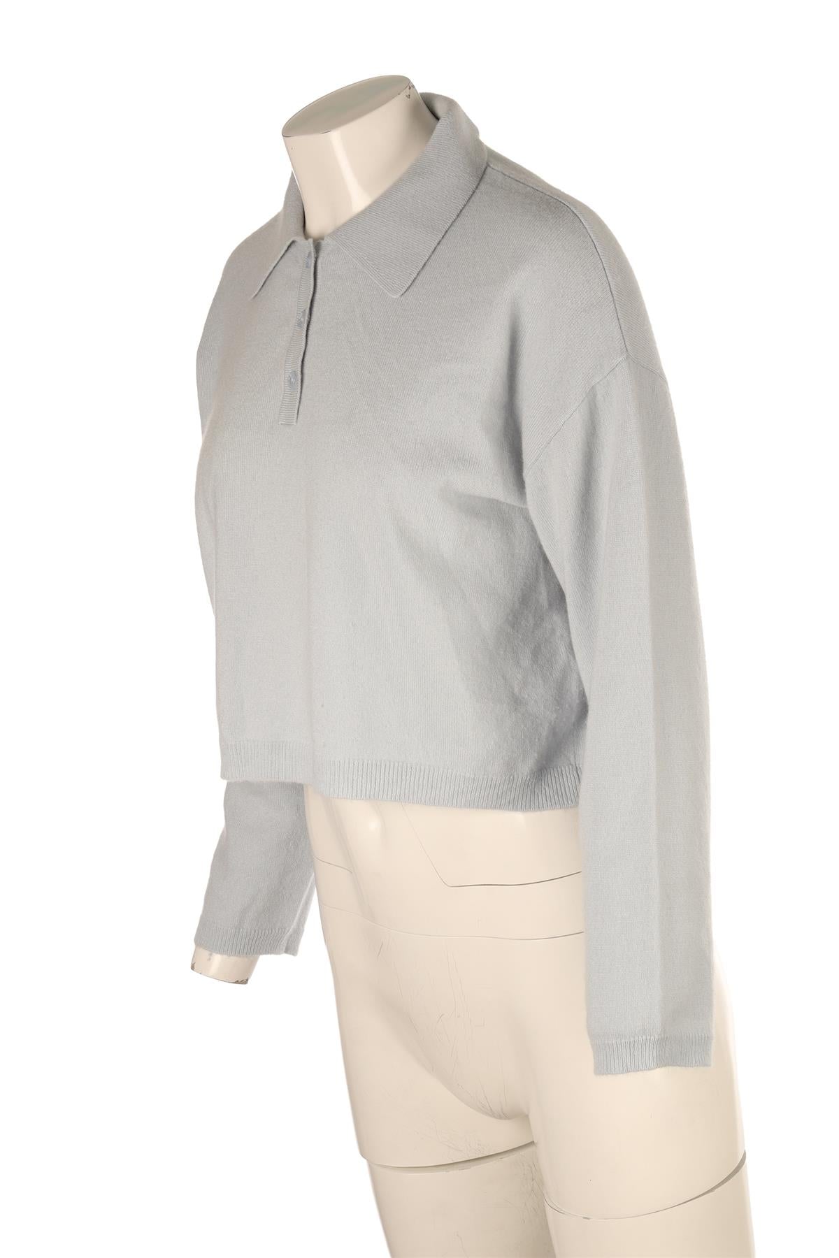 SABLYN BLUE CASHMERE TOP SMALL