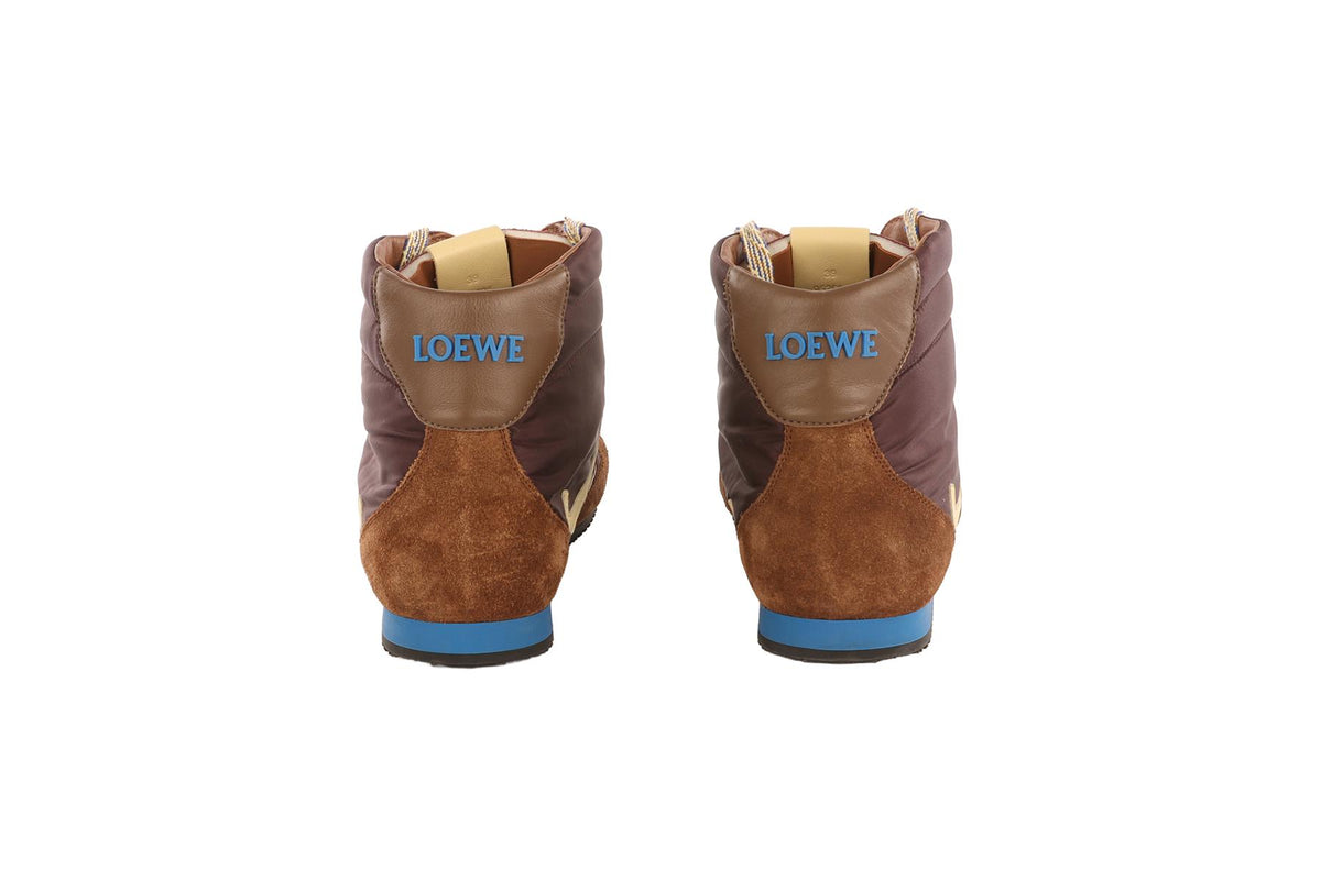 LOEWE BROWN BALLET RUNNER 2.0 SUEDE SNEAKERS EU 39 UK 6