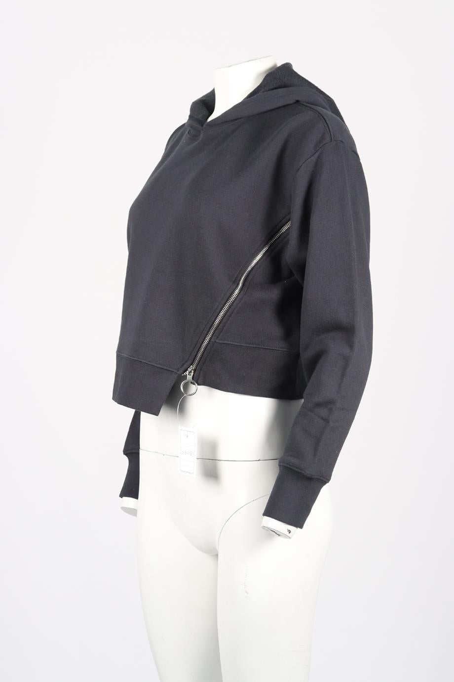 JOHNATHAN SIMKHAI COTTON HOODIE SMALL