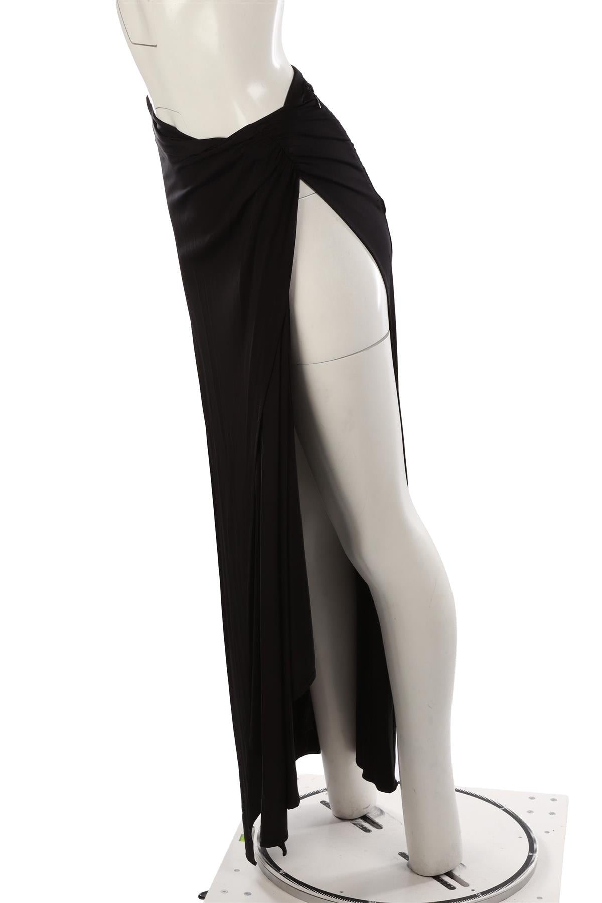 RAT & BOA BLACK JERSEY MAXI SKIRT XSMALL