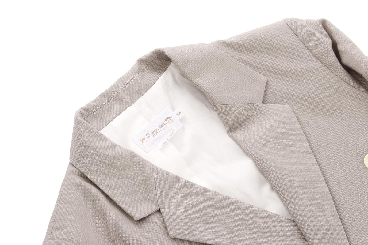 GREY TEEN BOYS THREE PIECE SUIT
