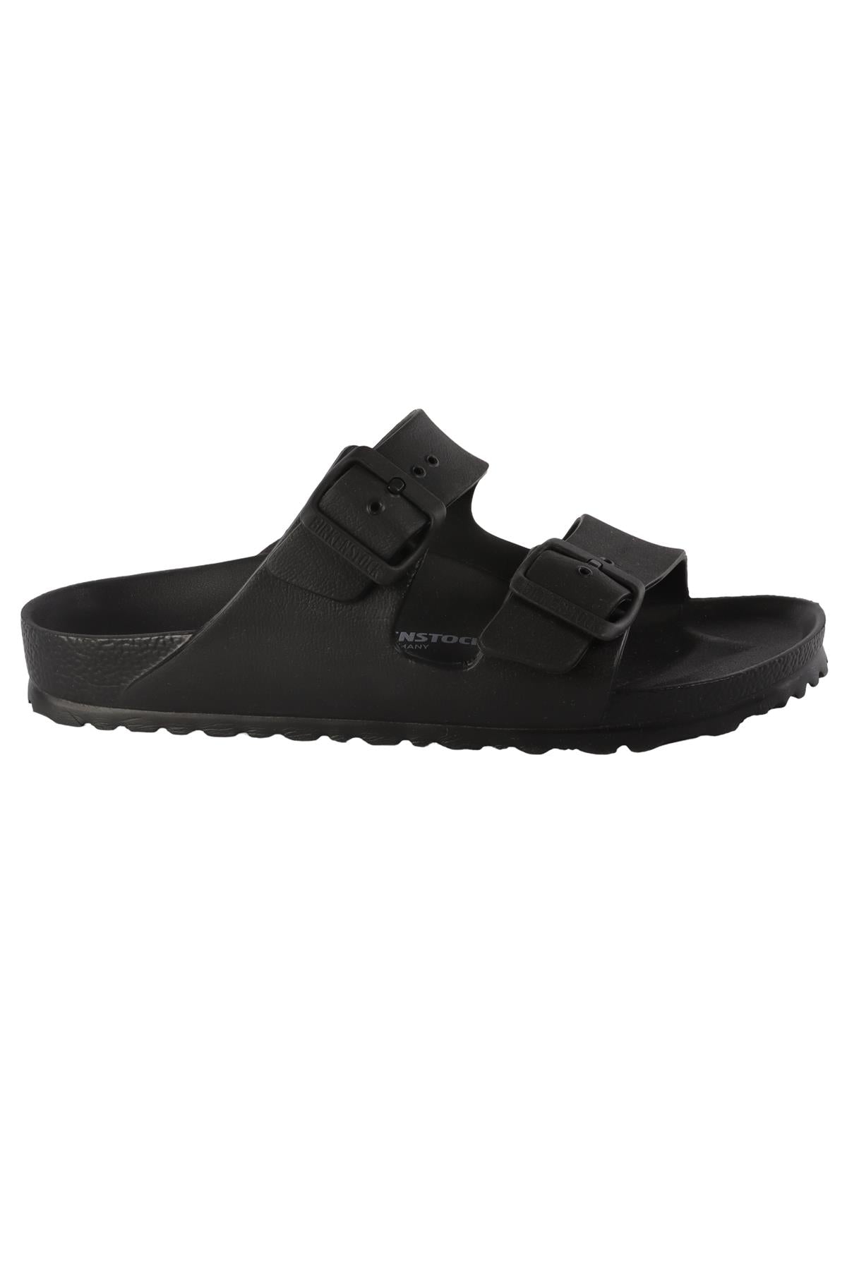 BIRKENSTOCK BLACK RUBBER SANDALS EU 38 UK 5 US 8