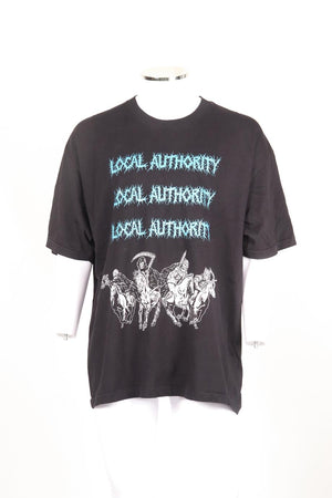 LOCAL AUTHORITY MEN'S PRINTED COTTON JERSEY TSHIRT XLARGE