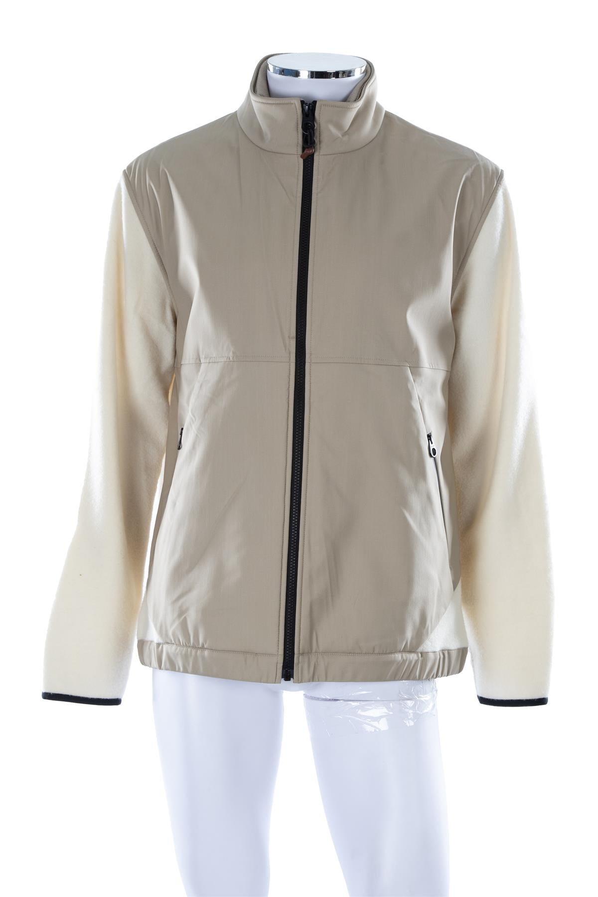 LORO PIANA BEIGE MEN'S MERIBEL CASHMERE JACKET LARGE