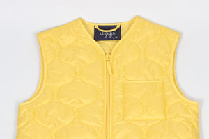 IL GUFO YELLOW KIDS BOYS PADDED GILET 8 YEARS