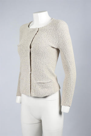 ISABEL MARANT ÉTOILE GREY WOOL BLEND JACKET UK 6