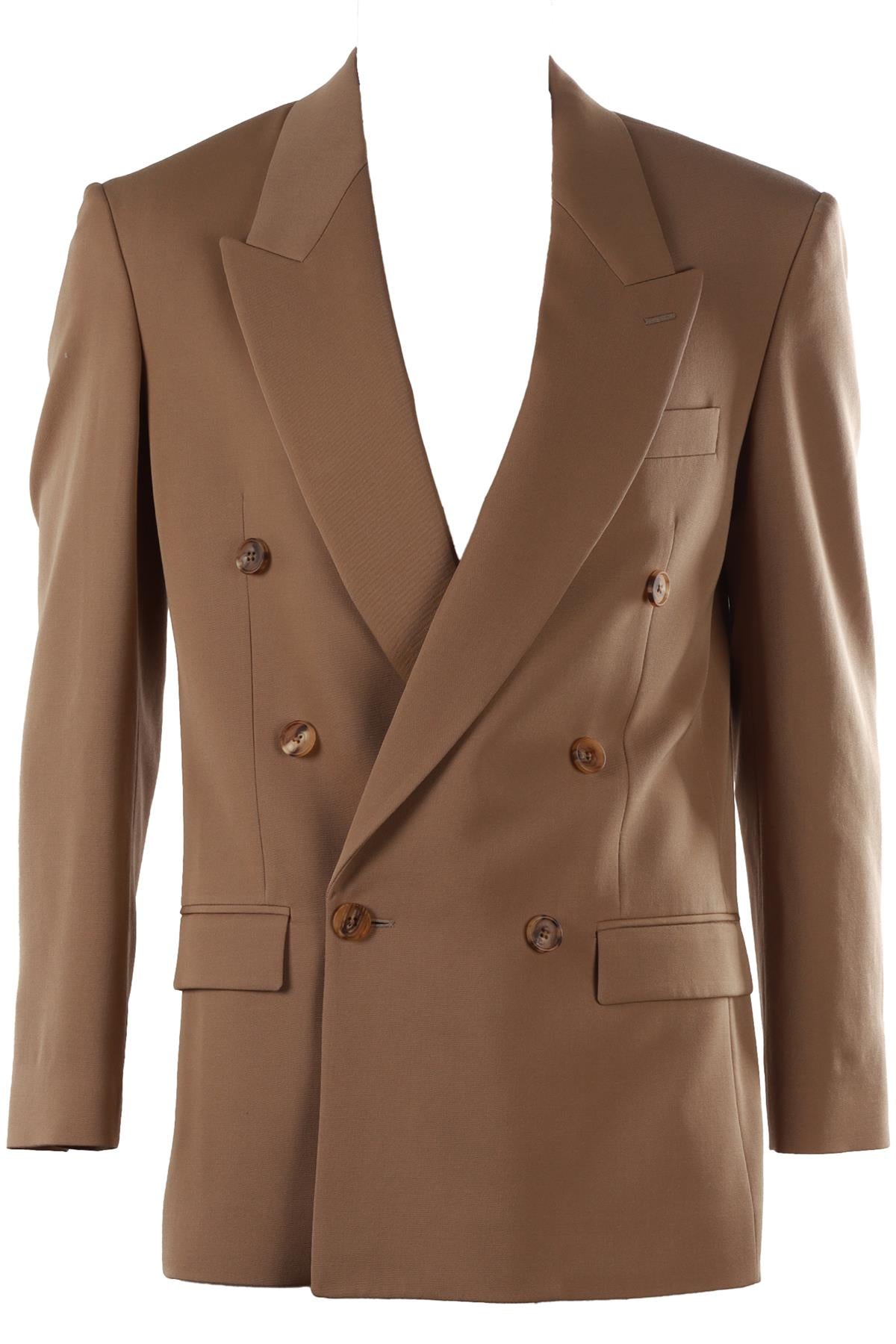 TAUPE MEN'S WOOL BLAZER