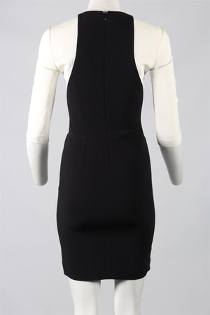 STELLA MCCARTNEY CREPE KNEE LENGTH DRESS FR 36 UK 8