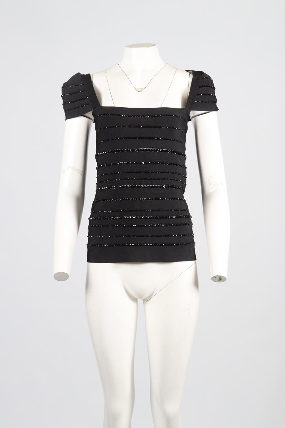 HERVE LEGER BANDAGE TOP MEDIUM