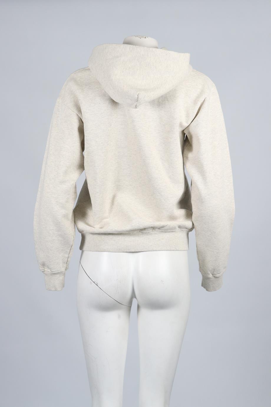 SPORTY AND RICH COTTON BLEND HOODIE XSMALL
