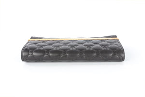 CHOPARD BLACK LEATHER CLUTCH
