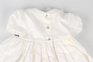 RALPH LAUREN WHITE BABY GIRLS DRESS AND BLOOMERS 18 MONTHS