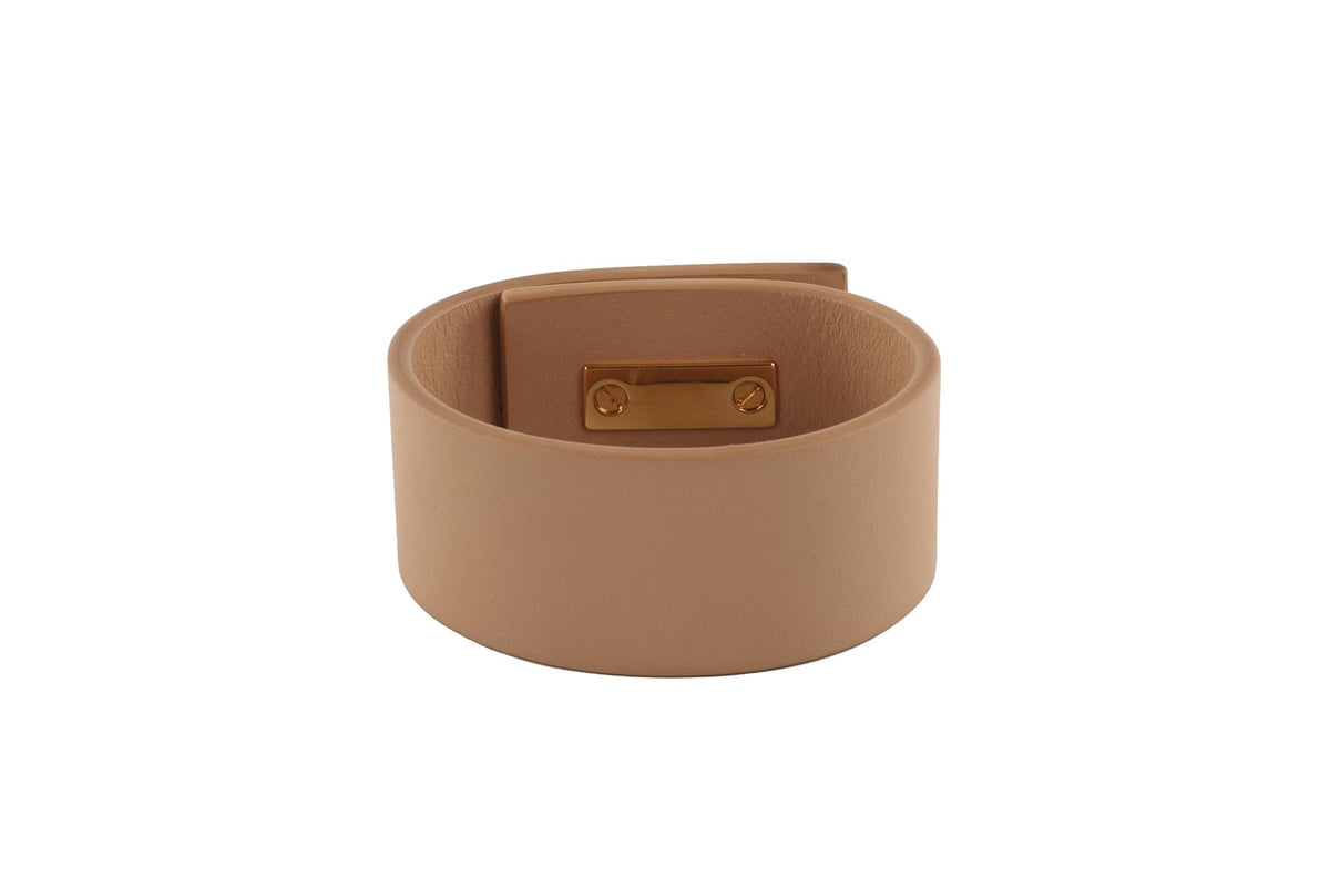 TOM FORD NUDE NATALIA LEATHER CUFF MEDIUM