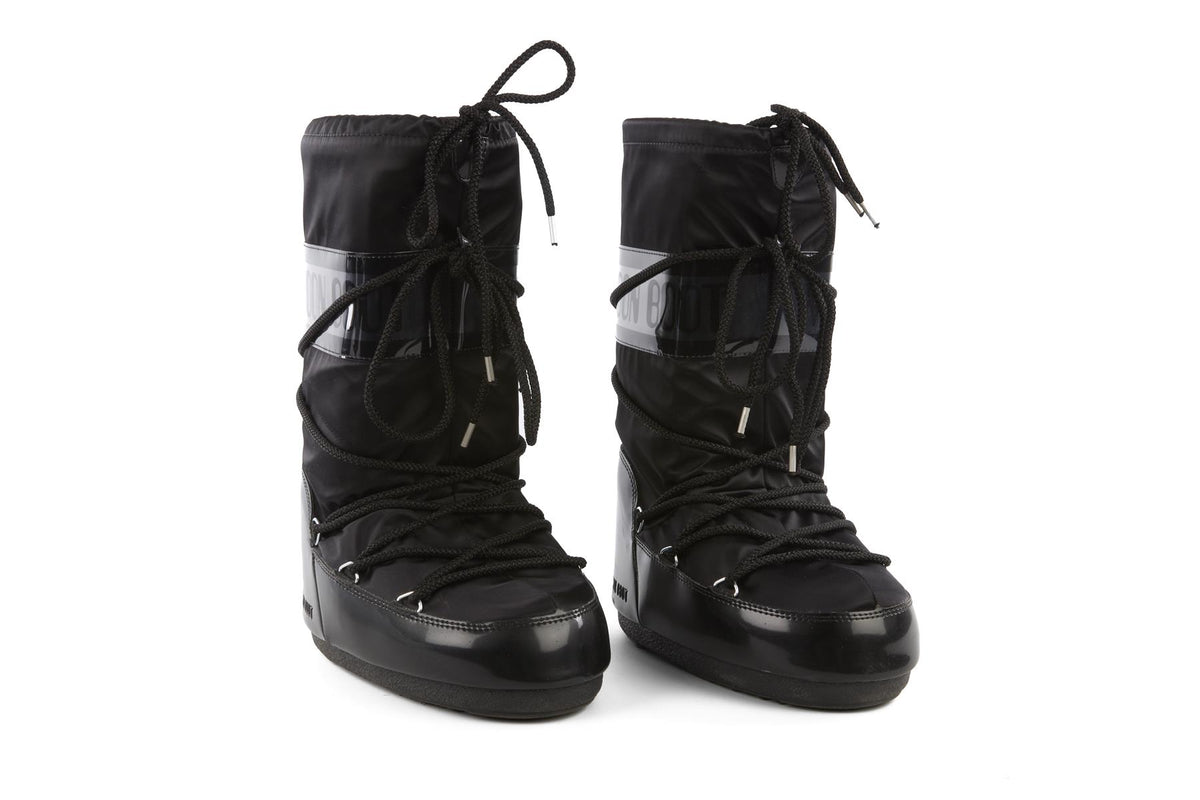 MOON BOOT BLACK KIDS GIRLS BOOTS EU 35-38 UK 2.5-5 US 3.5-6