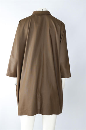 ISSEY MIYAKE 132 5. GREEN WOVEN JACKET ONE SIZE