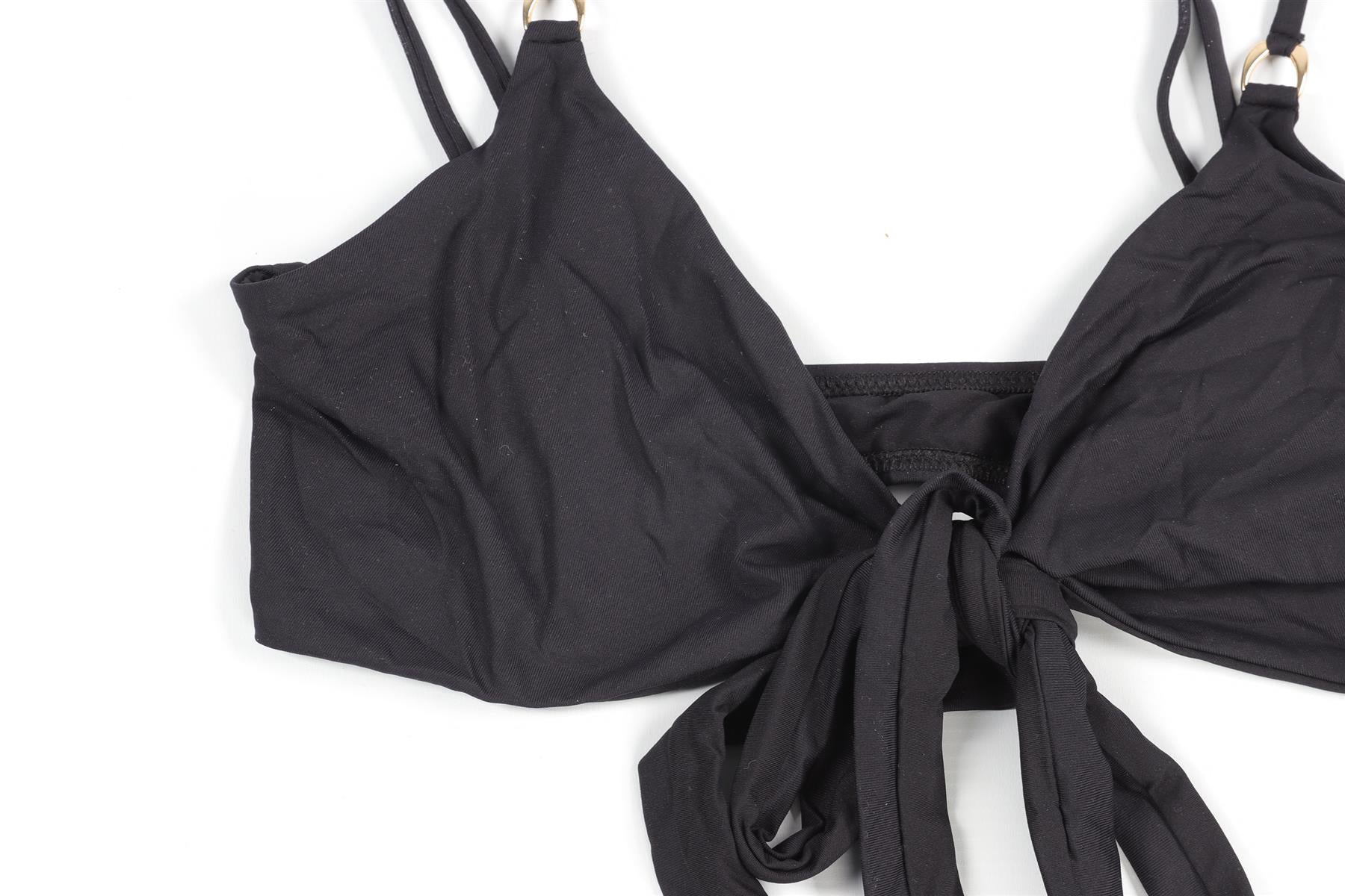 MELISSA ODABASH BLACK BIKINI UK 12-14