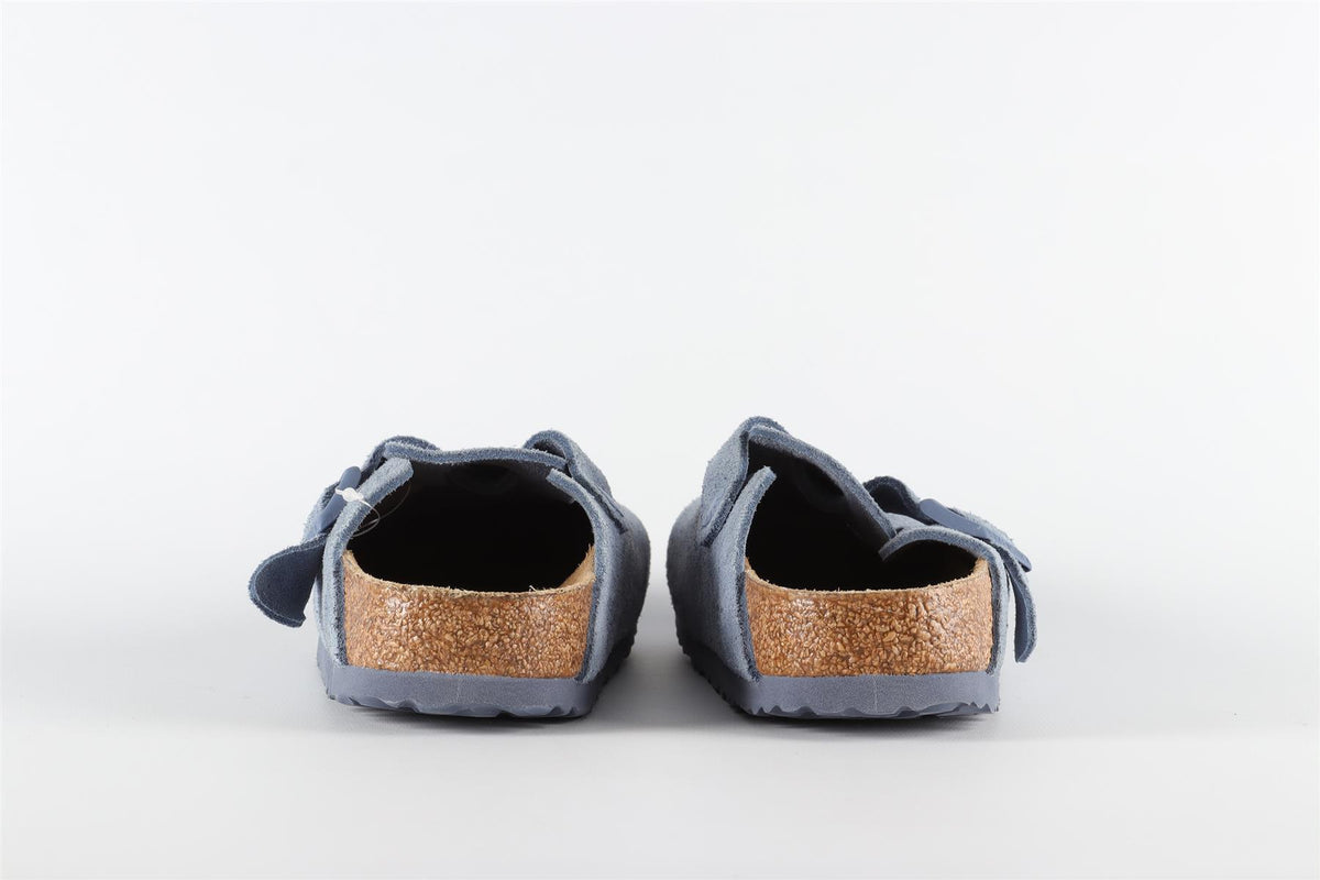 BIRKENSTOCK BLUE SUEDE MULES EU 39 UK 6 US 9