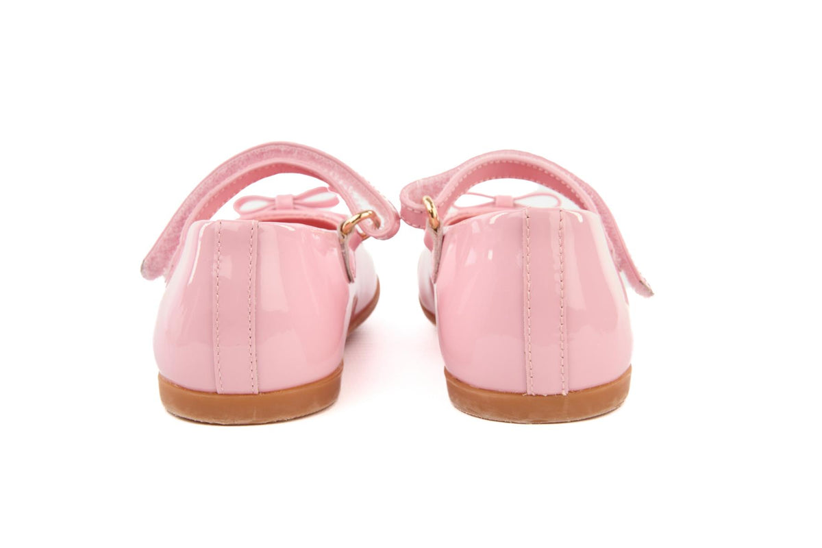 DOLCE & GABBANA PINK KIDS GIRLS BALLET FLATS EU 20 UK 3 US 4