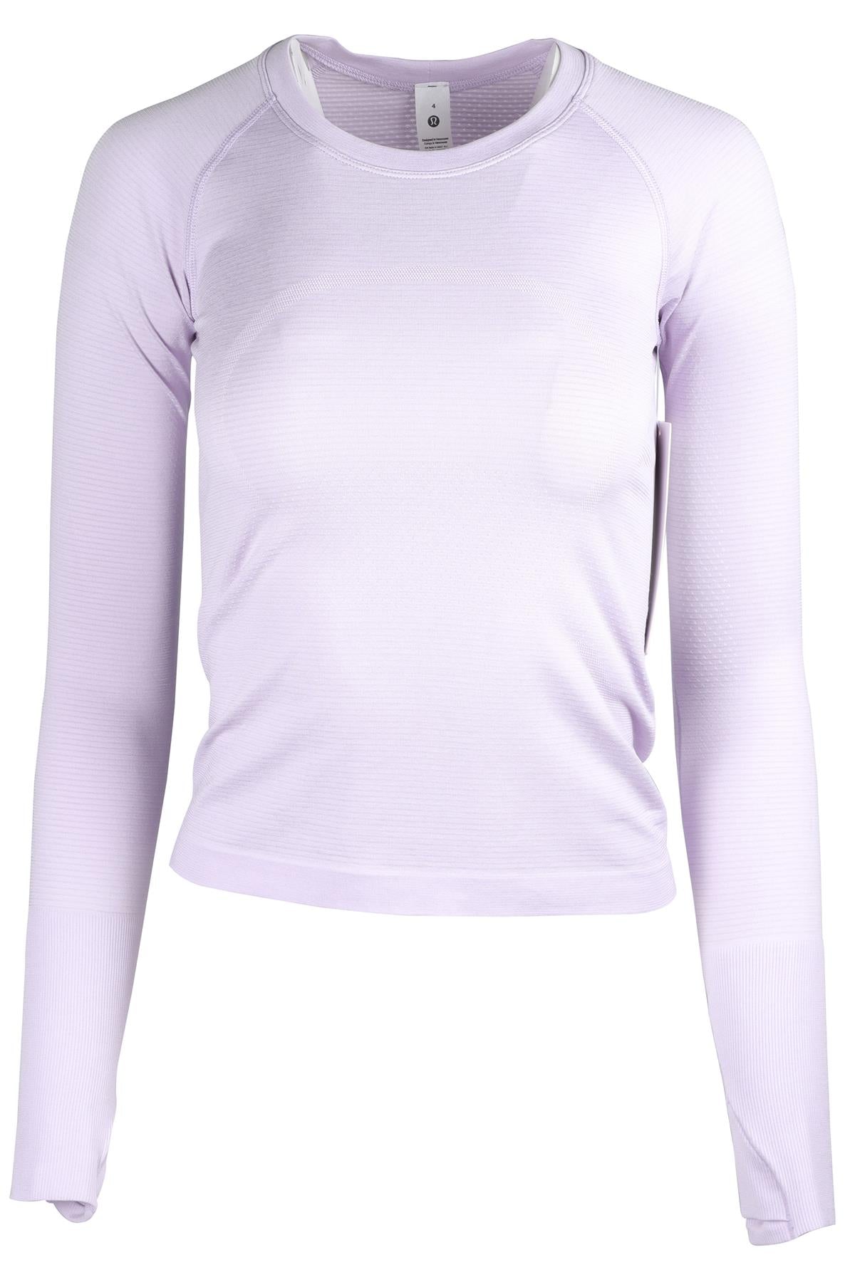 LULULEMON PURPLE JERSEY TOP US 4 UK 8