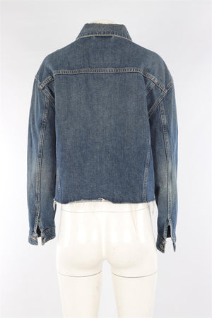 GOLDEN GOOSE DELUXE BRAND BLUE DENIM JACKET SMALL